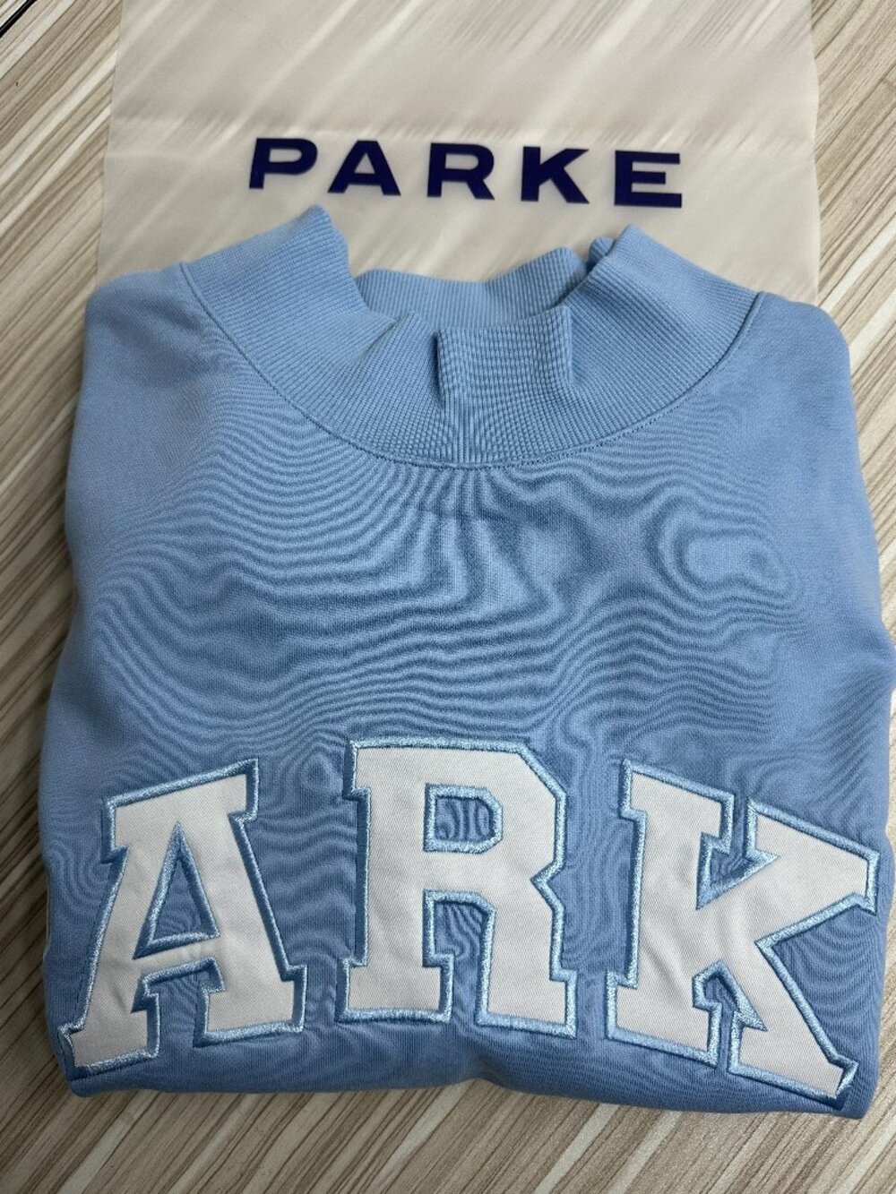 PARKE Varsity Mock Neck Sweatshirt